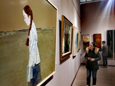 2019福建漆畫全國巡回展在寧夏文化館展出