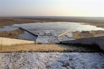 <p>　　西夏水庫(kù)蓄水。</p>