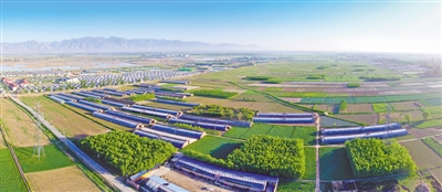 <p>　　賀蘭山西路街道良渠稍村。</p>