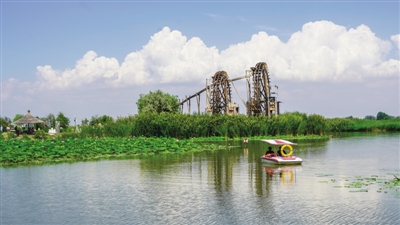 <p>　　鳴翠湖國家濕地公園</p>