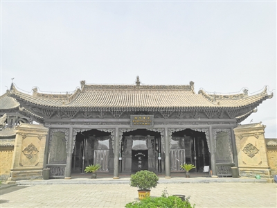 <p>　　陜甘寧省豫海縣回民自治政府成立大會會址</p>