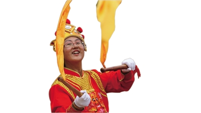 <p>　　海原農(nóng)民歡慶豐收節(jié)。</p>