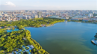 <p>　　湖城銀川，美麗興慶。</p>