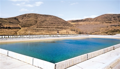 <p>　　供水儲備保障池。</p>
