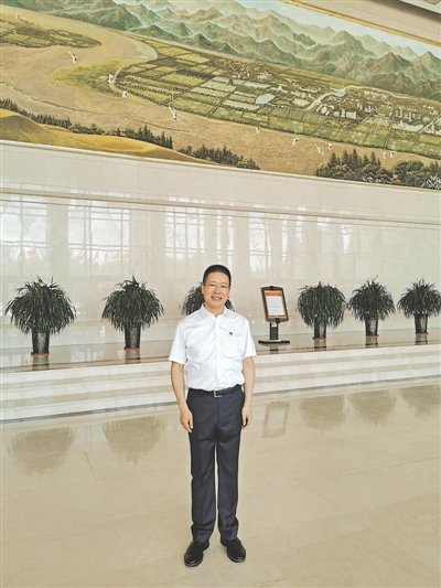 <p>　　自治區(qū)人大代表王輝。（圖片由受訪者提供）</p>